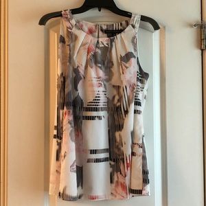 WHBM multicolored blouse. Size 8.